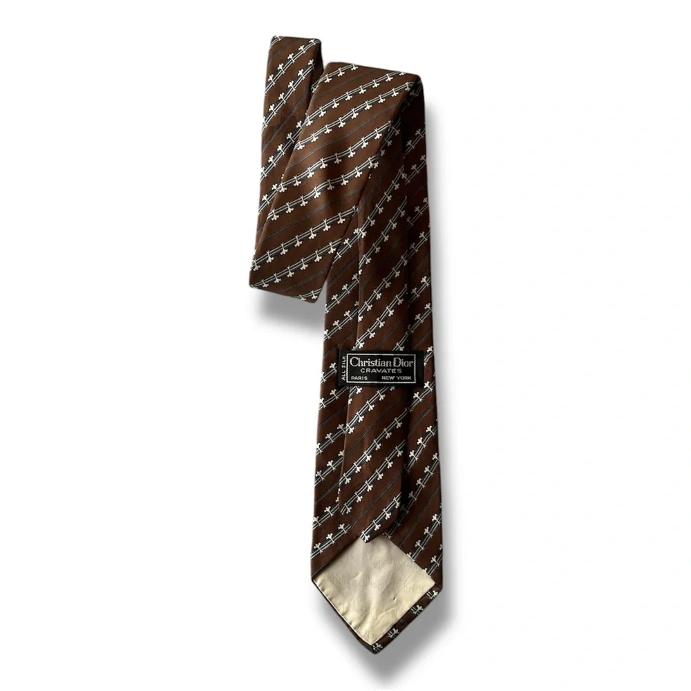 Christian Dior Cravates Silk Tie